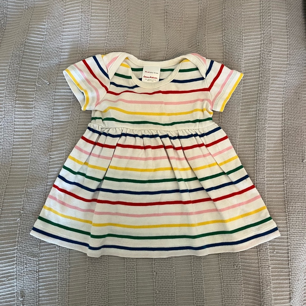 Hanna Andersson Rainbow Dress Organic Cotton